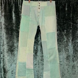 Perfect Y2K Patchwork Denim